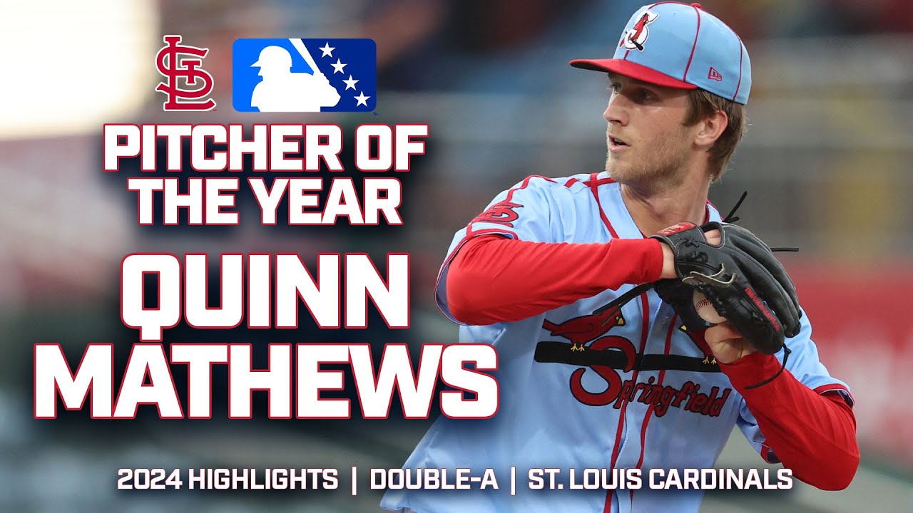 Quinn Mathews 2024 Highlights | MiLB Pitcher of the Year