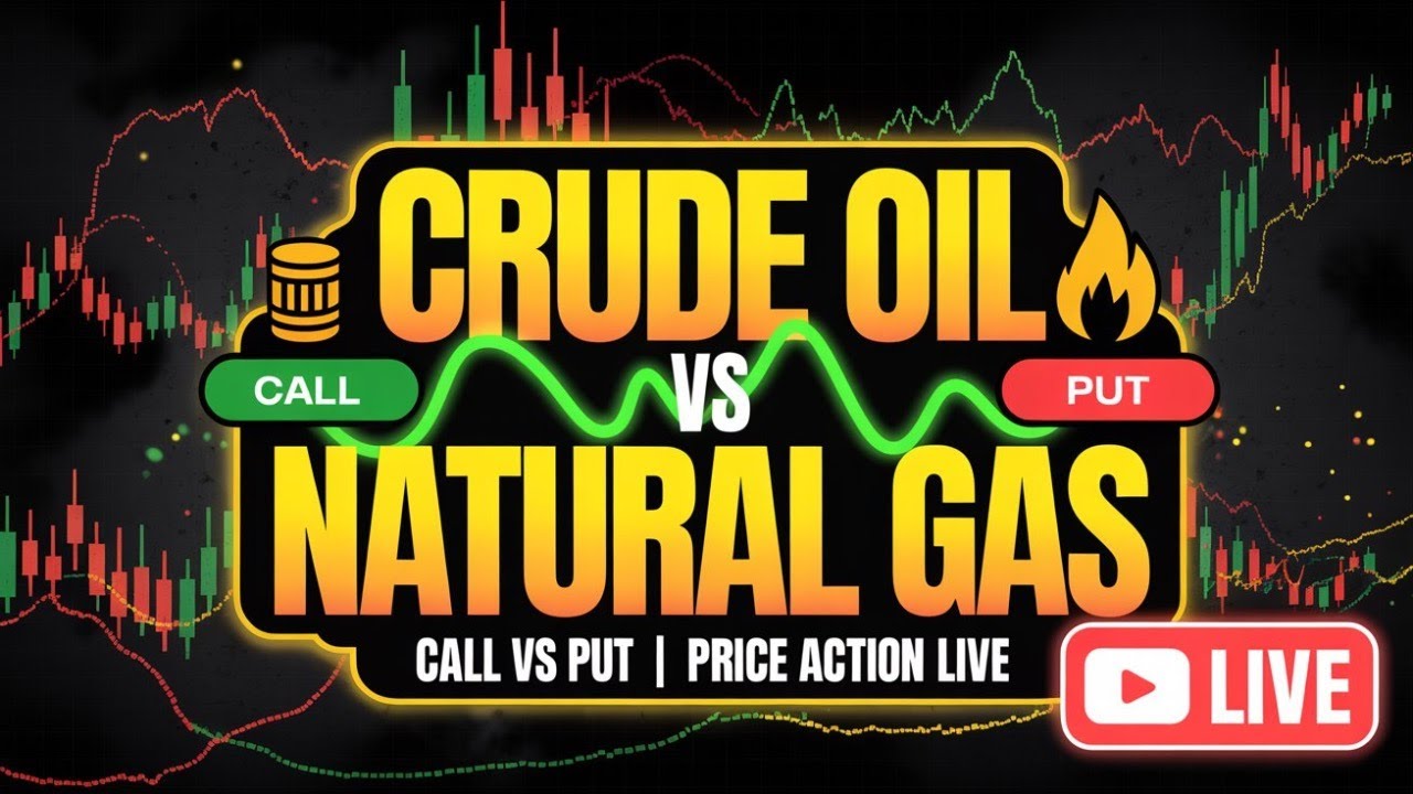 MCX Commodity LIVE | Crude Oil | Natural Gas | Gold | Silver | Real-Time Market Update