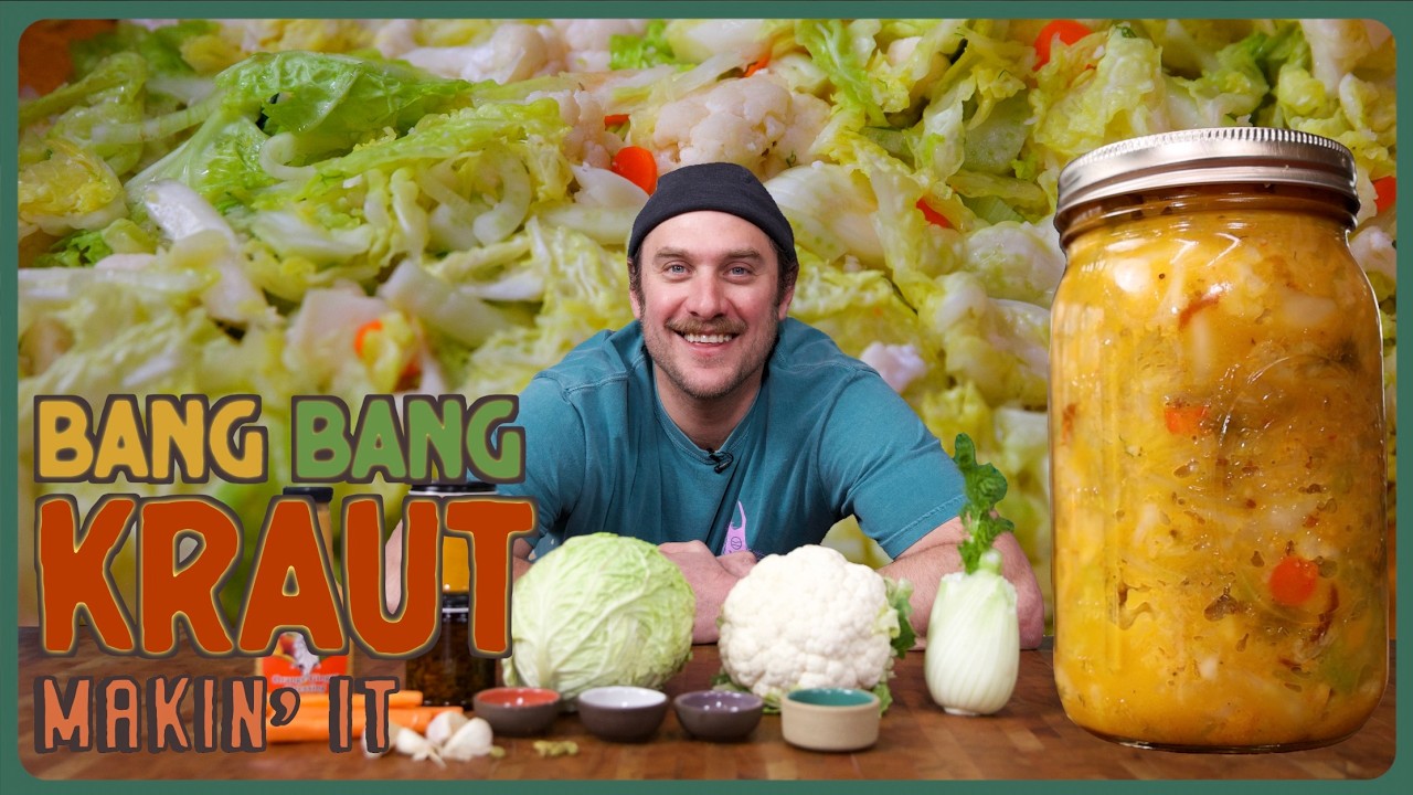 Brad Makes Sauerkraut! Fermentation Station is Back! | Makin' It! | Brad Leone