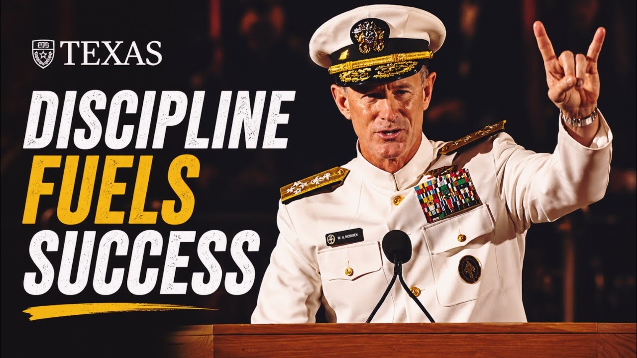 Admiral McRaven addresses the University of Texas at Austin Class of 2014