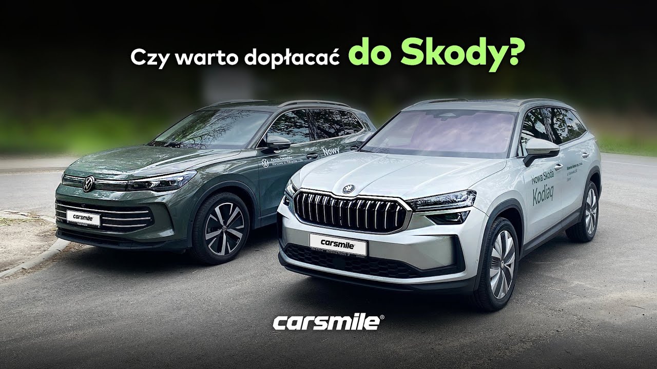 Nowa Skoda Kodiaq vs Nowy VW Tiguan