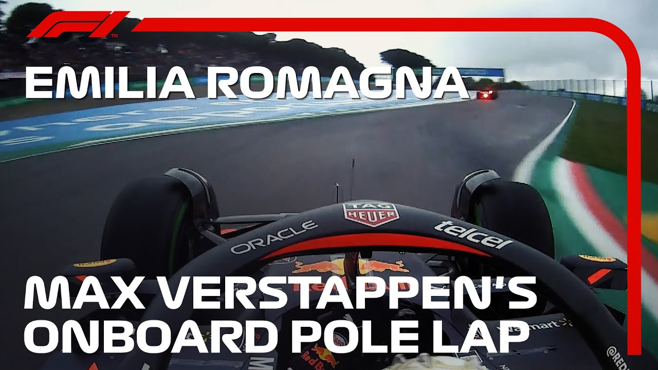 Max Verstappen's Pole Lap | 2022 Emilia Romagna Grand Prix | Pirelli