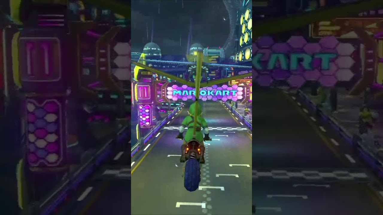 Mario Kart 8 race finish!