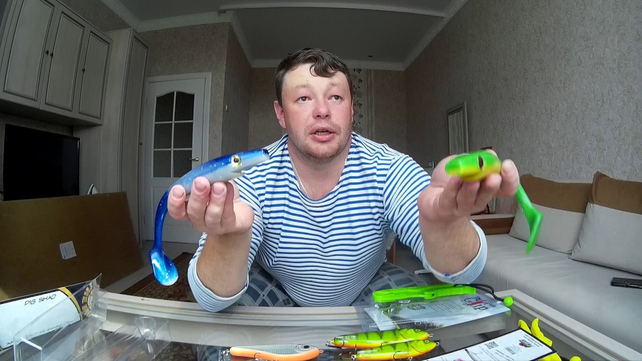 Крупные Приманки на Щуку (Strike Pro The PIG SHAD) и Разговор со Зрителем о Джерке.