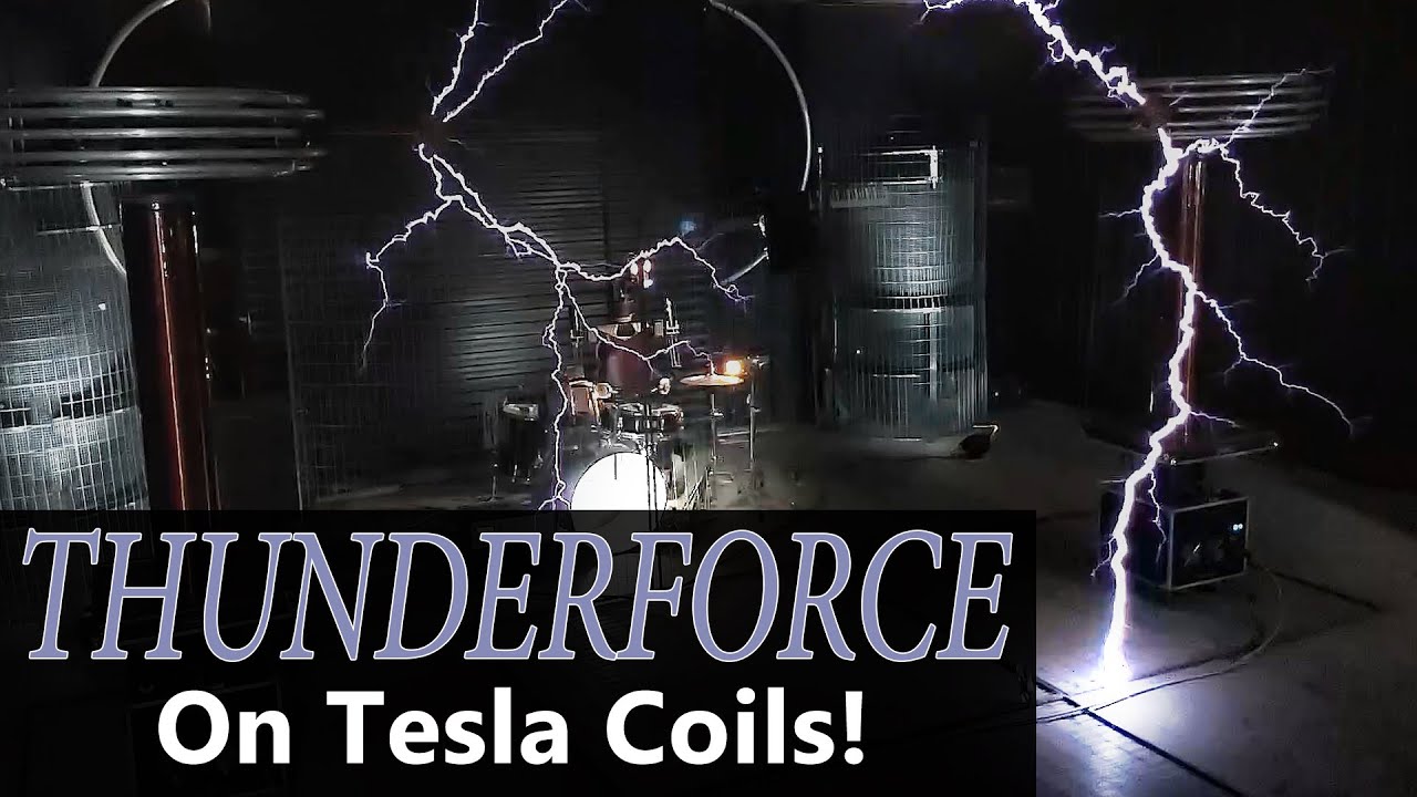 Tesla Coil Music: Thunder Force IV Stage 8