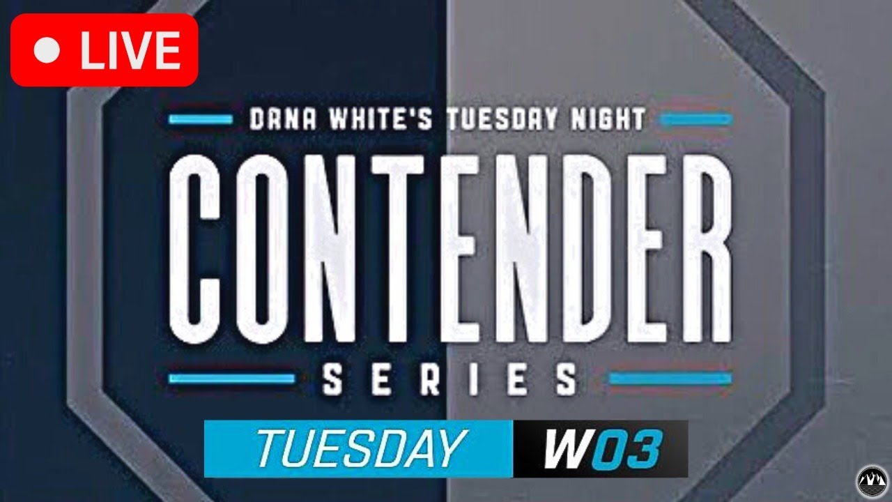 WEEK 3 Dana White's Tuesday Night Contender Series | LIVE STREAM | MMA UFC Watch Along DWCS Season 7