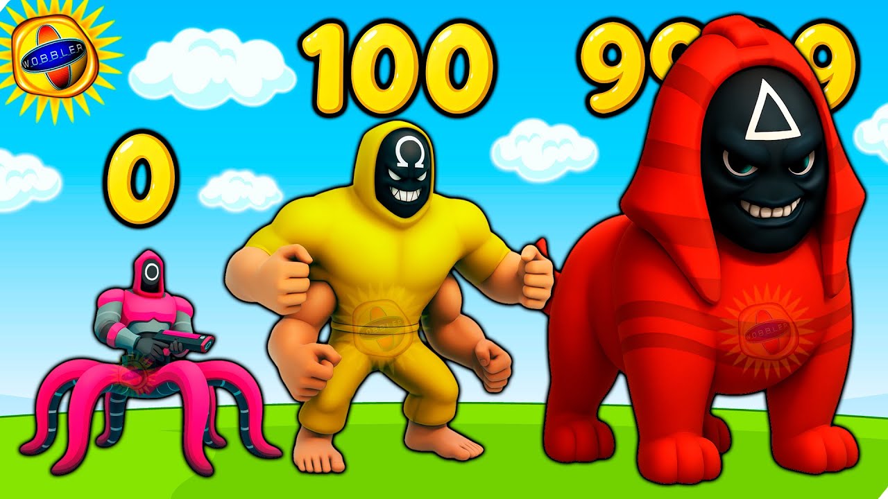 🌞Roblox #29 MAX ЭВОЛЮЦИЯ КАЛЬМАРА ! Squid Evolution #3