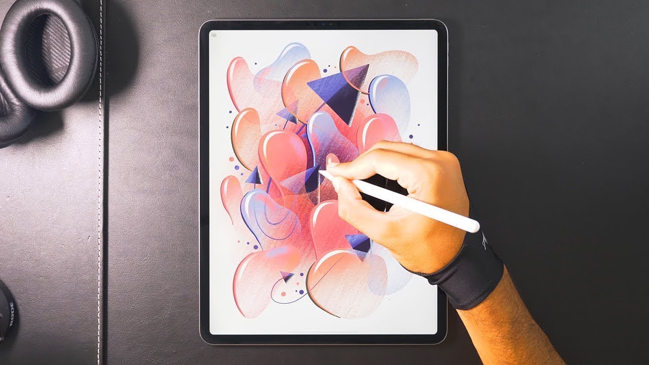 Abstract Art with iPad Pro