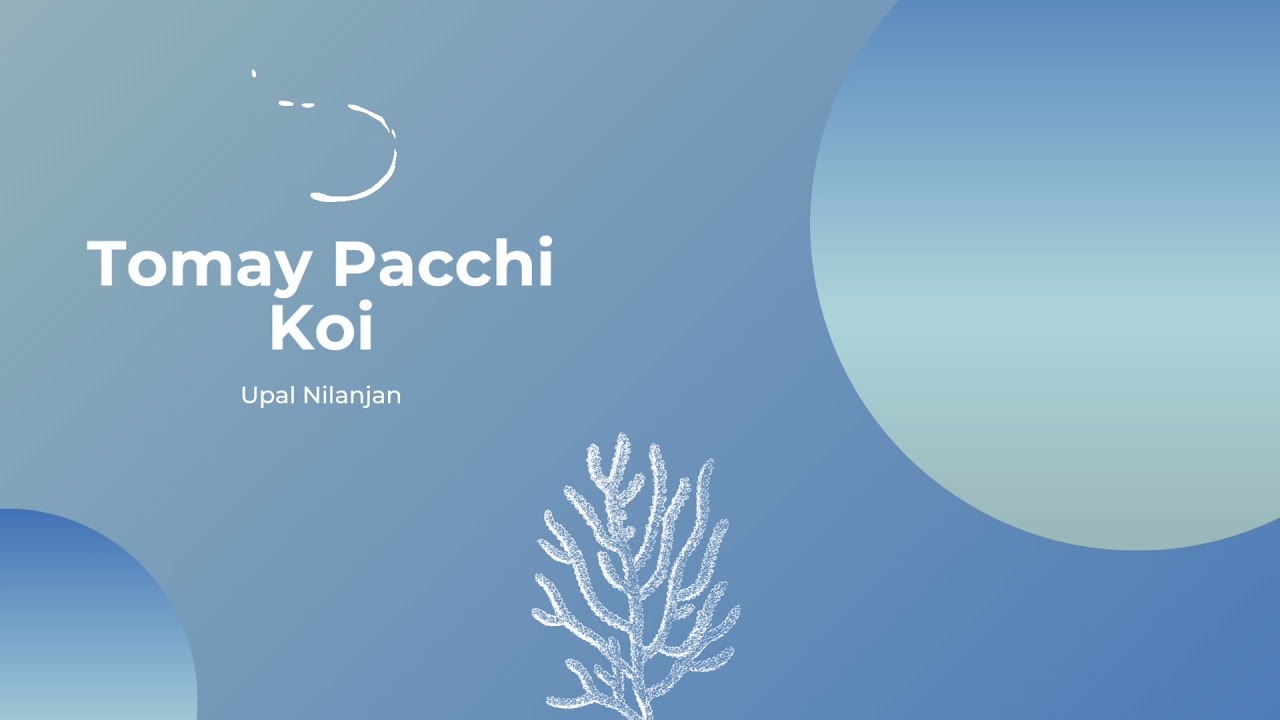 Tomay Pacchi Koi | Upal Nilanjan | Bangali Song |#love #Tomaypacchikoi