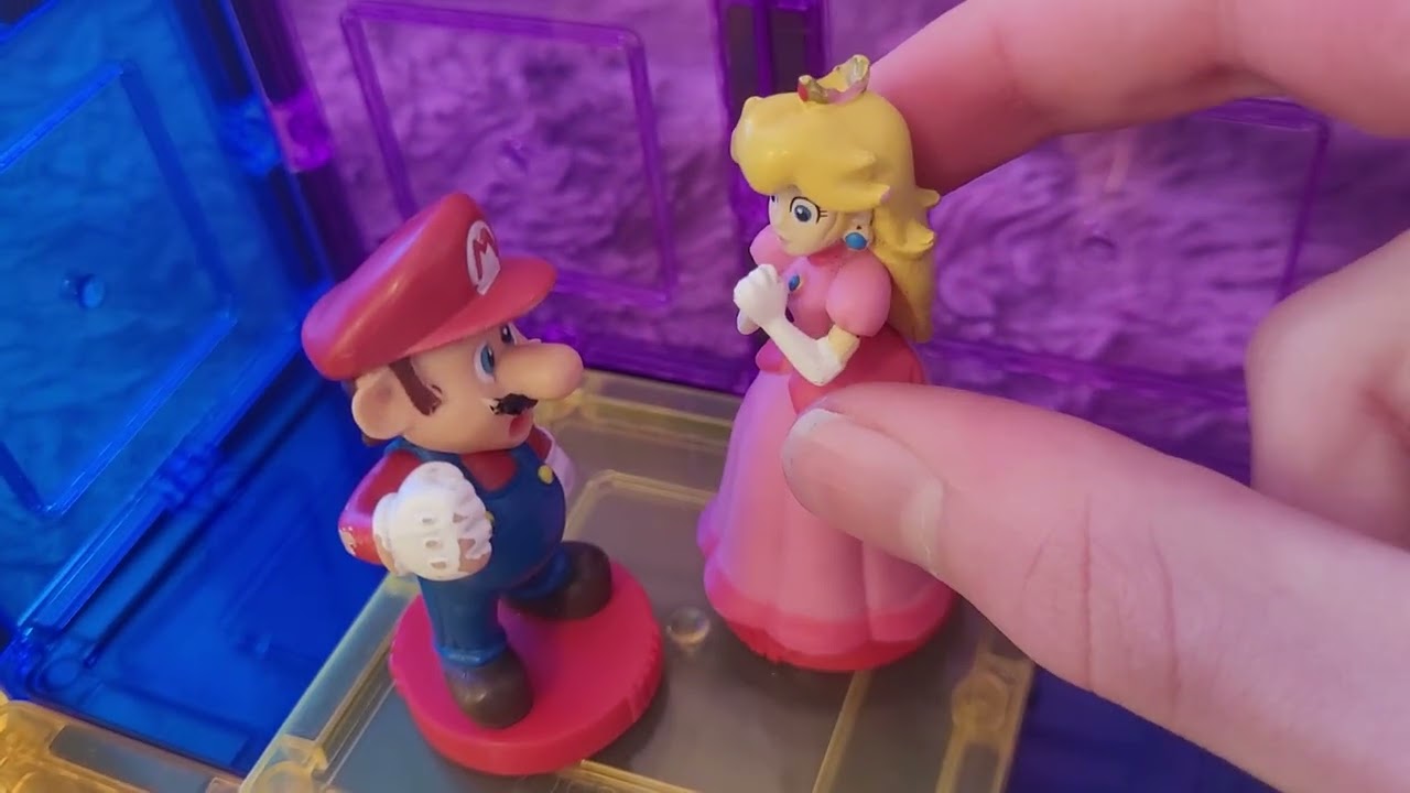 The Super Mario Bros Movie in toy world 