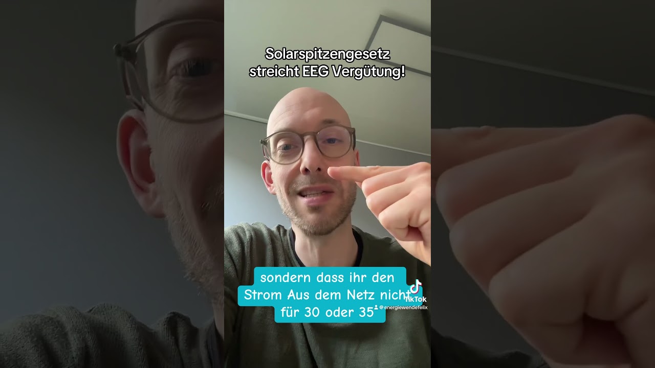 Solarspitzengesetz & EEG 2025: Das &auml;ndert sich f&uuml;r deine Solaranlage!