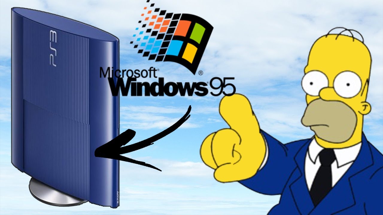 NO TE LO VAS A CREER!! LA PS3 PUEDE CORRER WINDOWS 95...