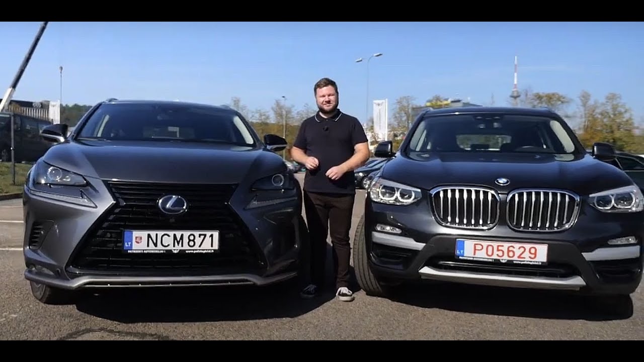 Autopilotas ep804 naudotas  BMW X3 prieš Lexus NX 300h. Kuris vertas dėmesio?