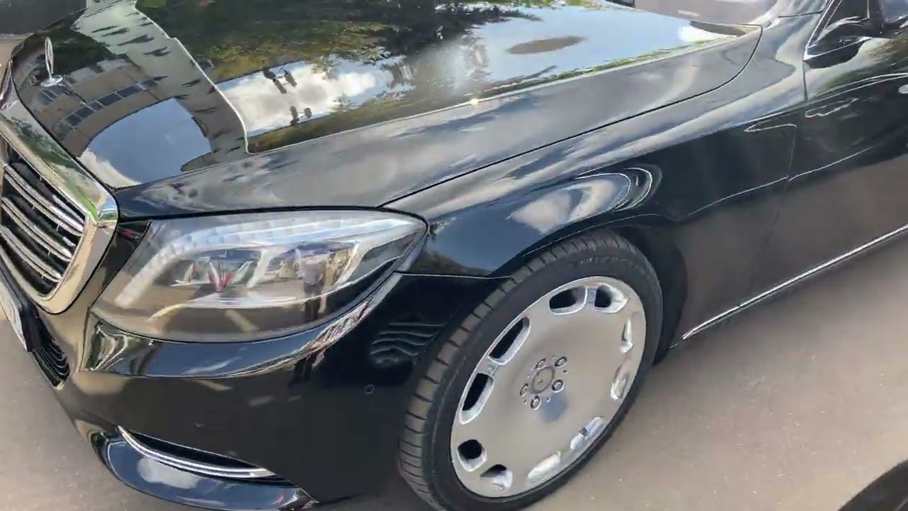 Реставрация хрома на молдингах Mercedes Maybach