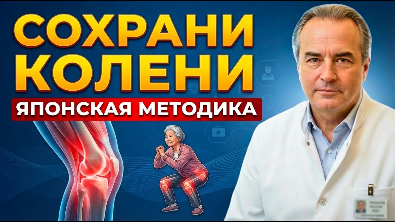 5 упражнений вместо ходьбы, которые СПАСУТ ваши колени после 50