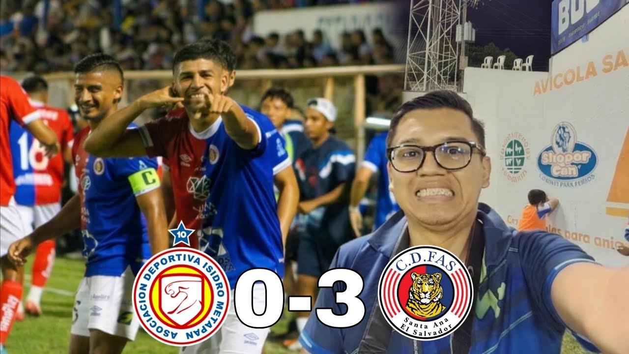 BAILE EN EL DERBI SANTANECO | 🐆Metapan 0-3 FAS🐯 | Vlog desde el Estadio