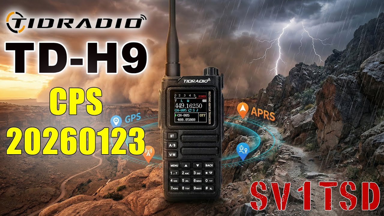 Tidradio H9 – Первые проблемы, что уже исправлено и первый взгляд на CPS.
