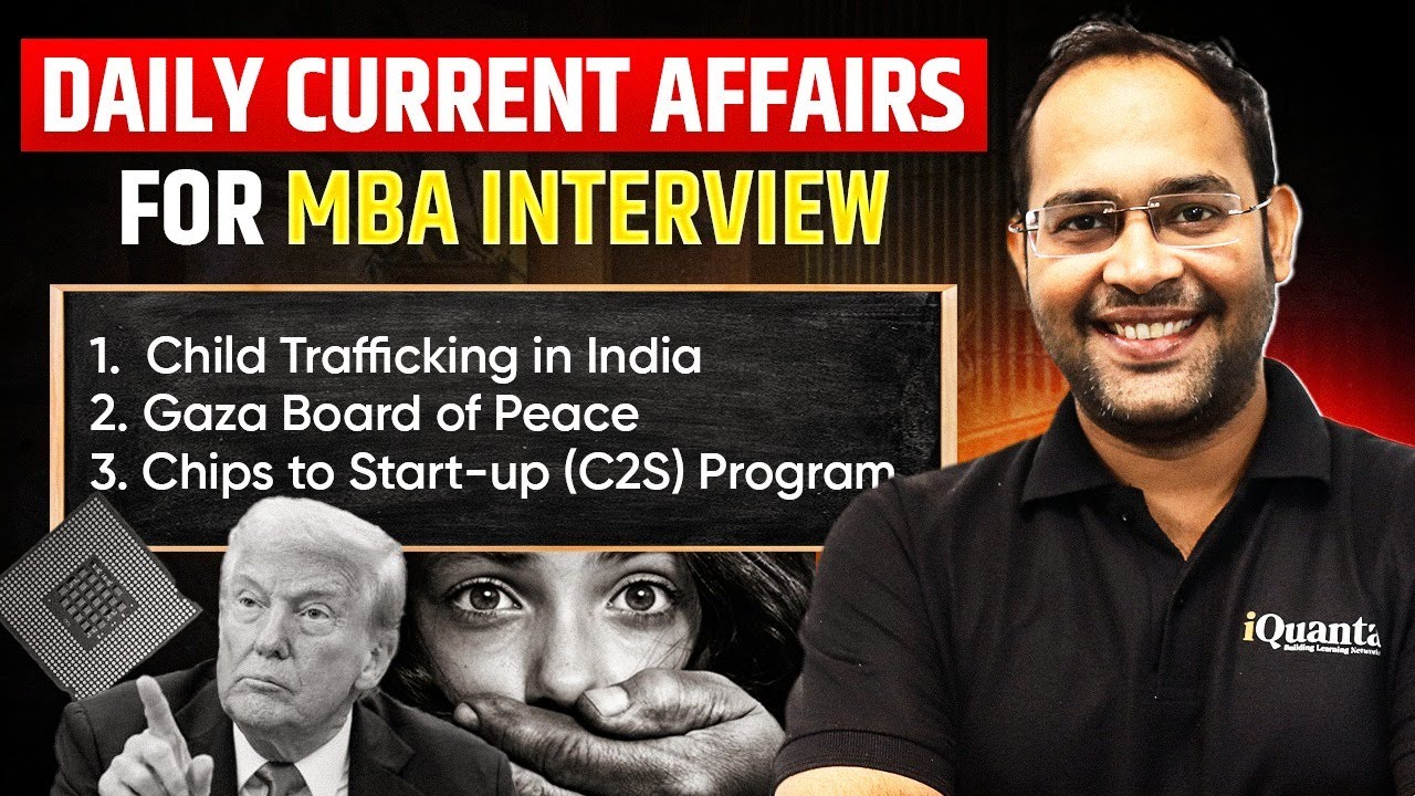 Daily Current Affairs for CAT GDPI | MBA Interview Prep LIVE | 22 Jan 2026