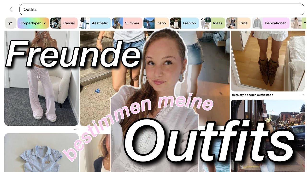 meine Freunde bestimmen eine Woche lang meine Outfits🍸🩰(mit Fancy Emma)