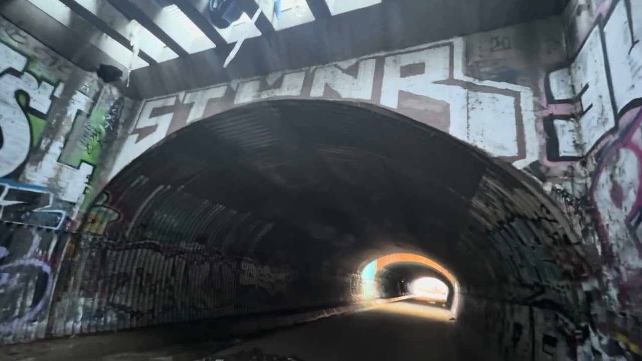 North West San Fernando valley graffiti tunnel 