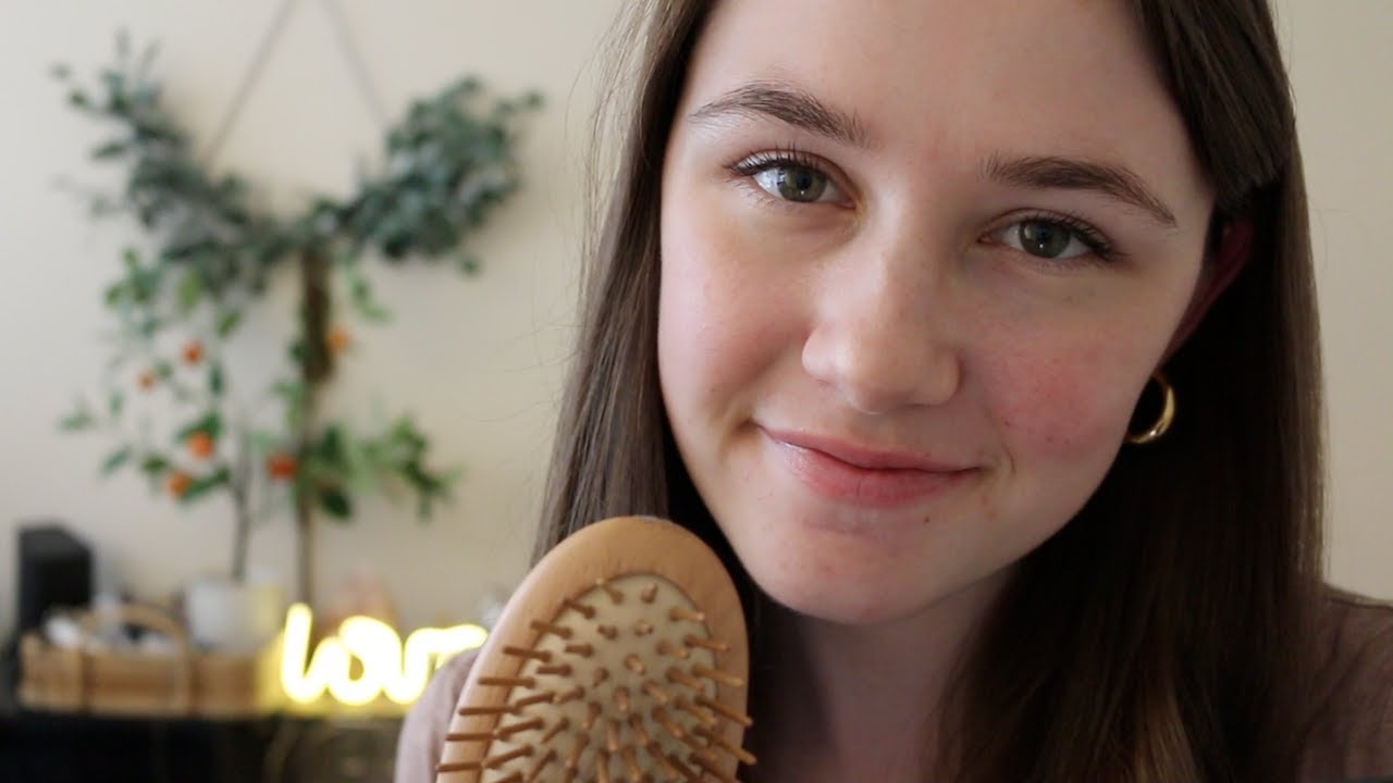 ASMR - Brushing Away Negative Energy