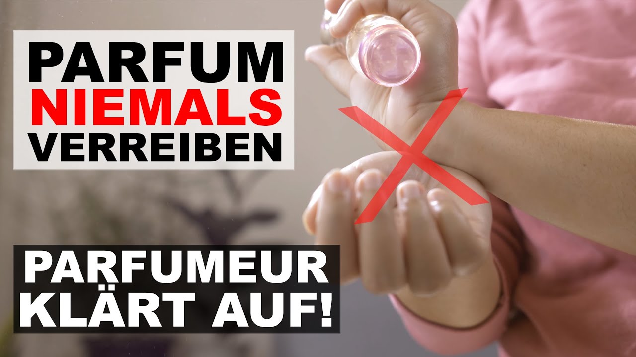 So h&auml;lt dein Parfum l&auml;nger! (Das solltest du nie tun)