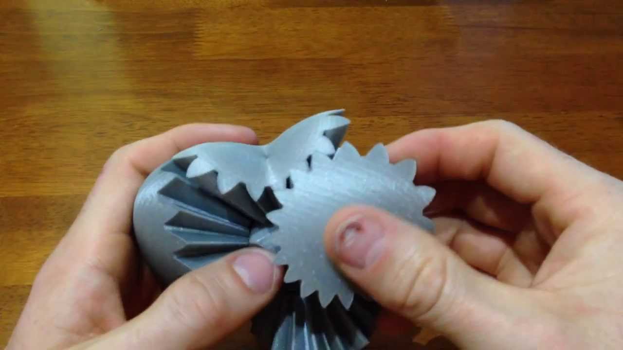 ULTIMAKER PRINT # 7 Gear Heart