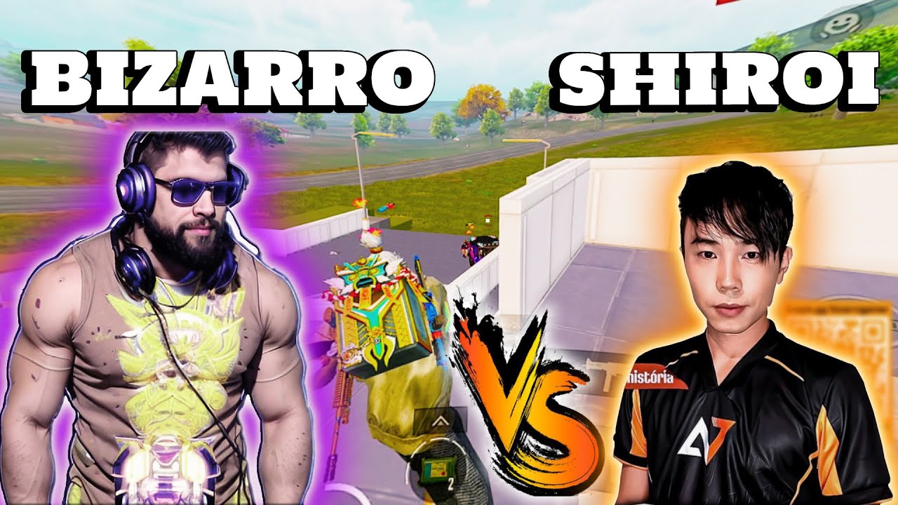 ENCONTREI O SHIROI NA PARTIDA! DUELO DOS DEUSES! PUBGMOBILE