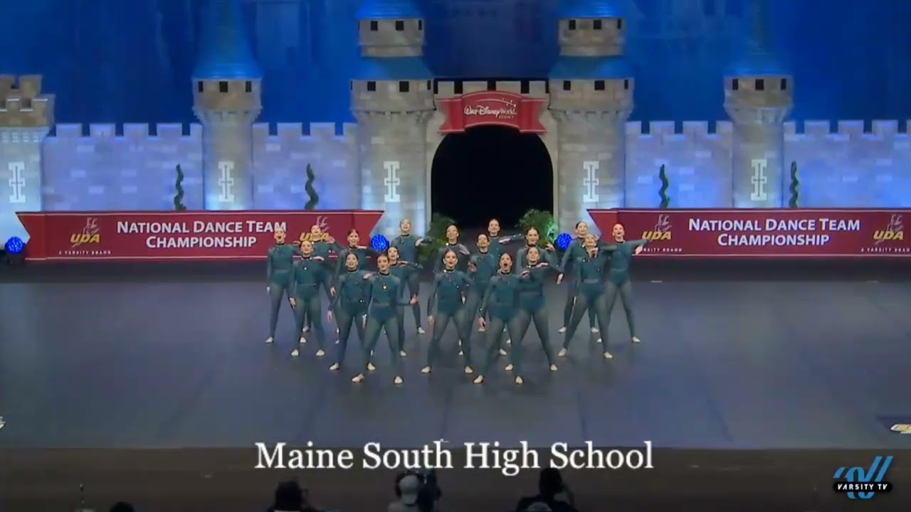 Maine South Hawkettes High Kick at UDA Nationals 2022 - first place routine