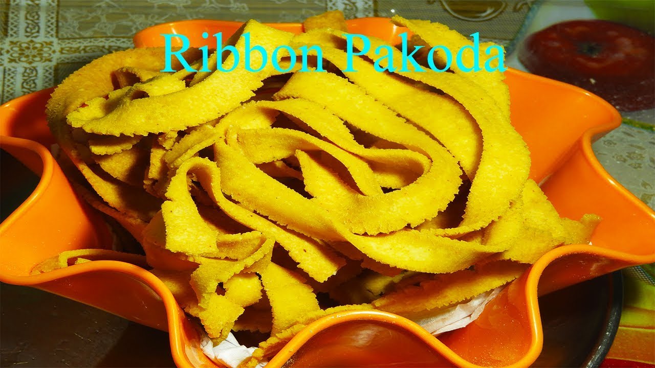 Crunchy Ribbon Pakoda - Diwali Special