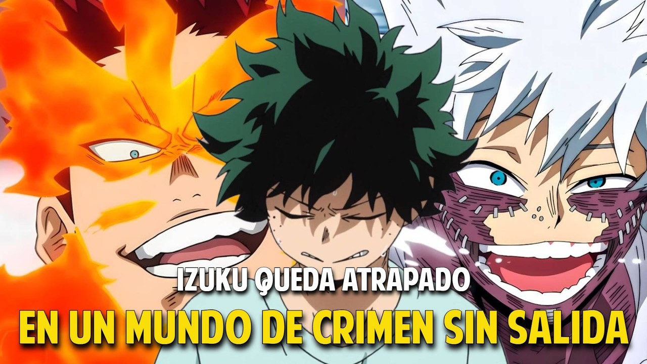 QHPS: Izuku se convierte en villano por accidente pero ya es muy tarde para arrepentirse