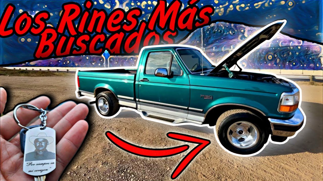 1996 Foringa Ford F-150 | V8 5.8 351| Rines Carusi 15x10 🛞 Llanta 295/50R15 | Foringas Beto Trokas