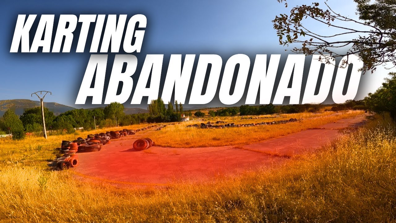 Visito el CIRCUITO de karts ABANDONADO más IMPORTANTE de ESPAÑA || Karting Soto Del Real