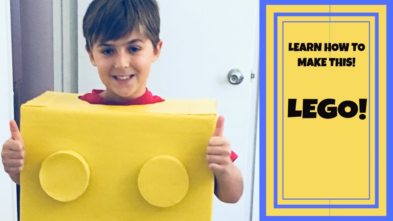 Halloween Costume Build-LEGO BRICK
