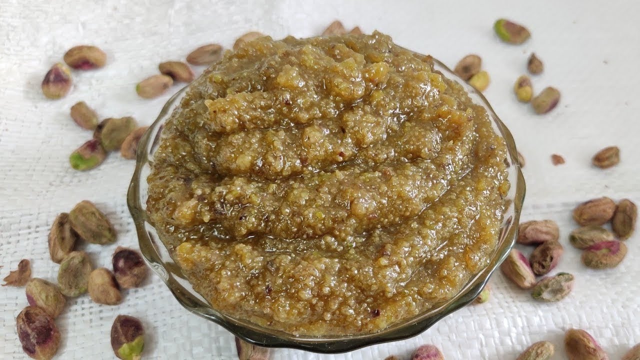 Pista Halwa | Yummy and😋 Mouth watering | only 4 ingredients | ಪಿಸ್ತ  ಹಲ್ವ.... DASARA SPECIAL - 4