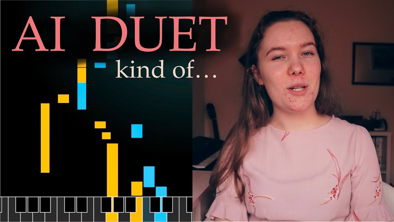 Playing a piano duet with AI (artificial intelligence) - kind of...