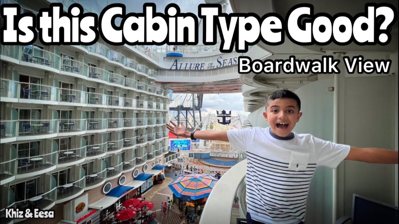 Boardwalk Balcony Cabin Tour - Allure of the Seas (good or bad?)