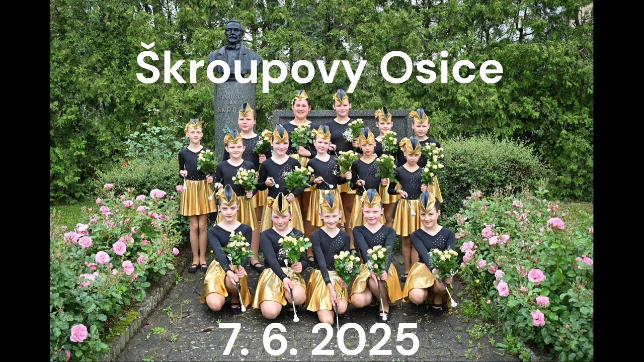 Osické mažoretky - Škroupovy Osice 2025