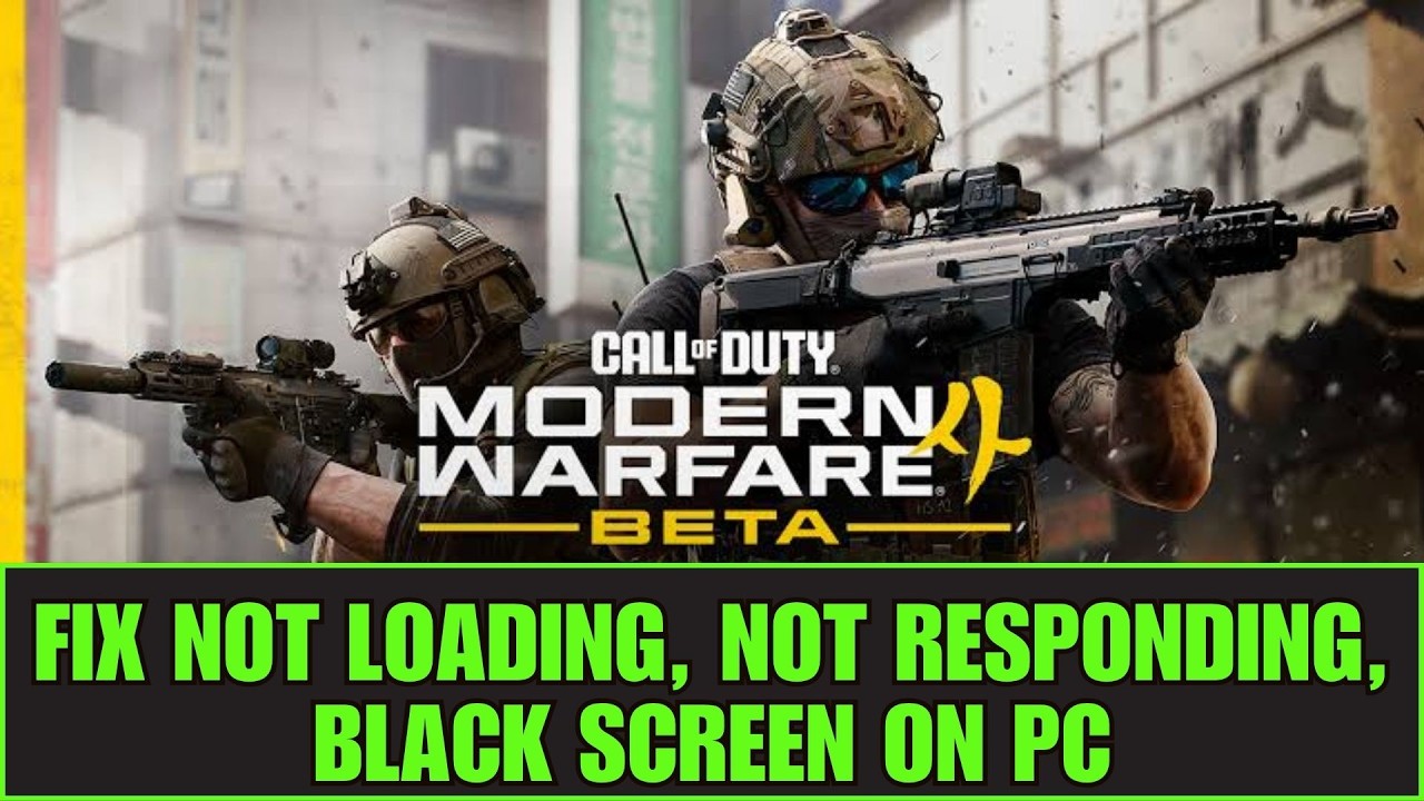 Как исправить зависание на экране загрузки и ошибку черного экрана в Call of Duty: Modern Warfare...