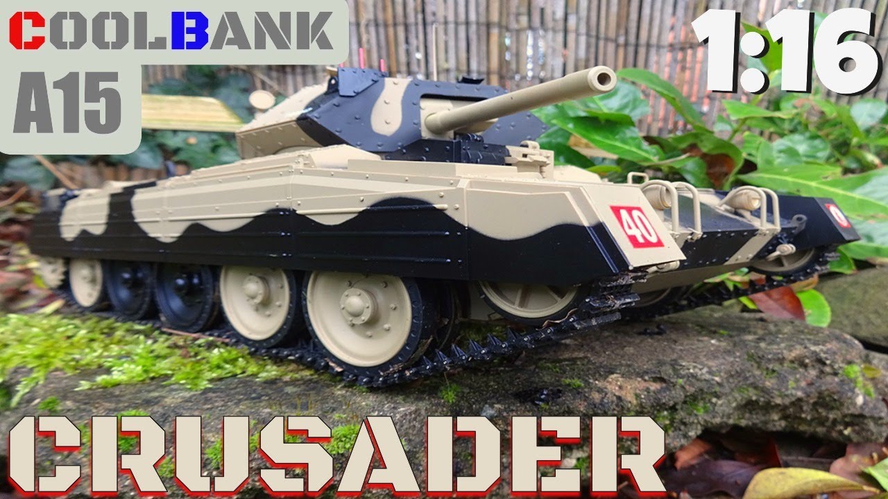 Better Than Heng Long? Coolbank's Crusader 1:16 RC Tank Tested.