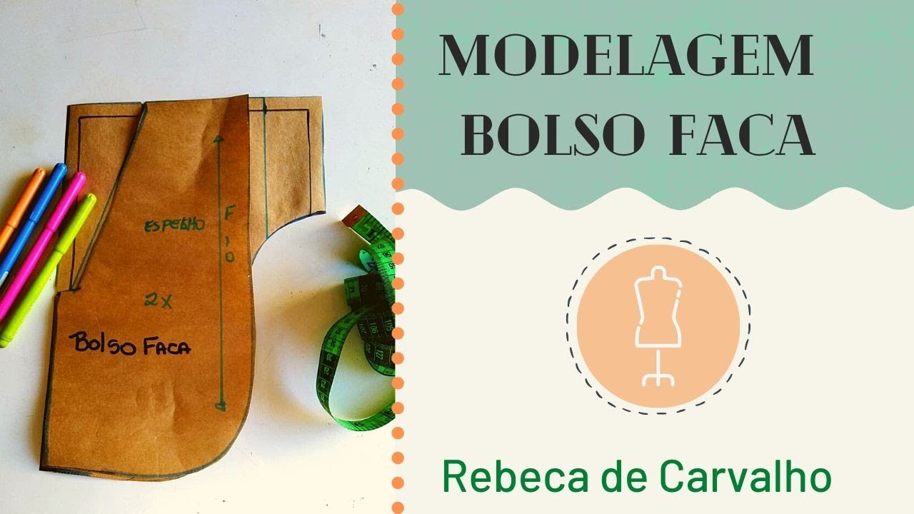Modelagem do Bolso Faca com Rebeca de Carvalho