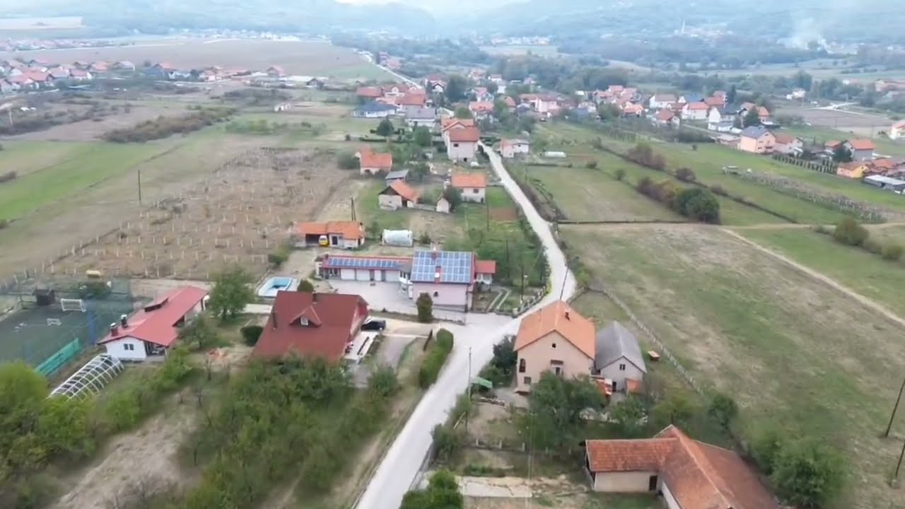 Viteška sela iz zraka. Marosi above