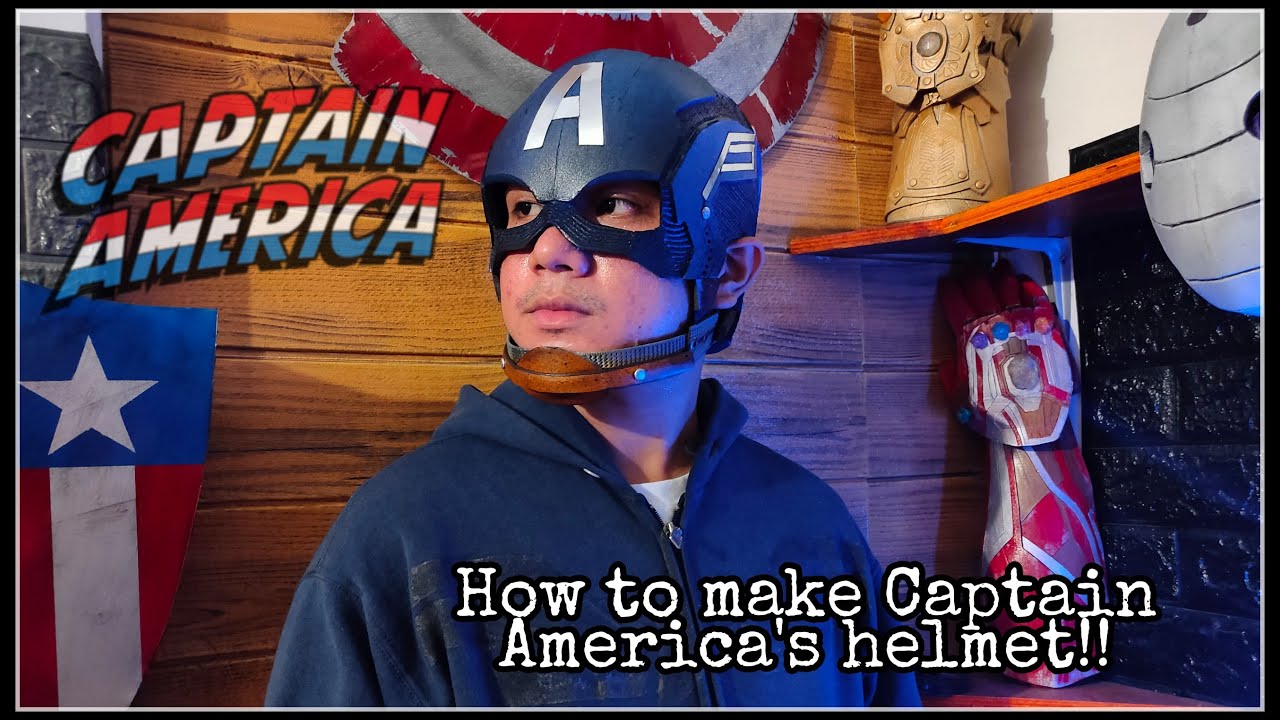 DIY Captain America's Helmet!! (EASY)