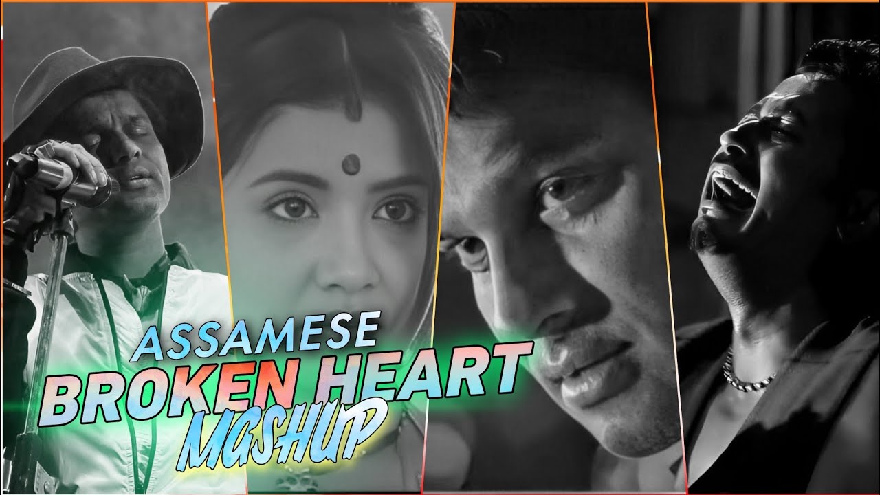 Assamese Broken Heart Mashup 2024 - DJ CNA । Zubeen Garg Sad Song । Assamese Heart Touching Mashup