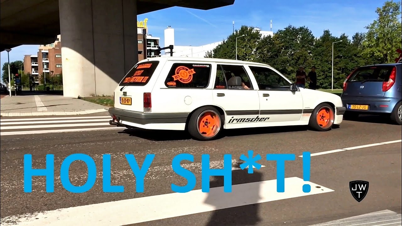 CRAZY Modified Opel Rekord Irmscher Is TOO LOUD FOR THE CAMERA!