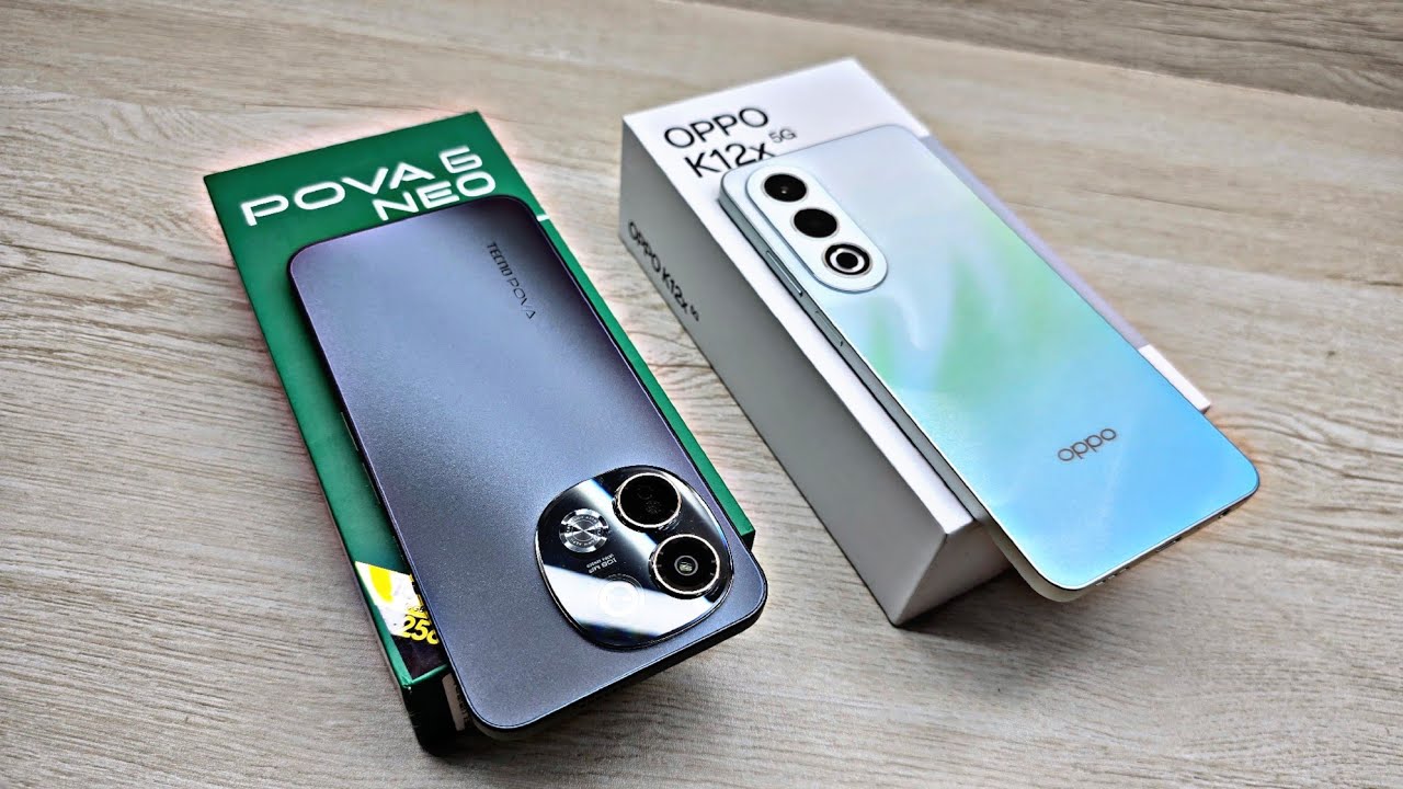 Tecno Pova 6 Neo 5G vs Oppo K12x 5G - Which Should You Buy ?