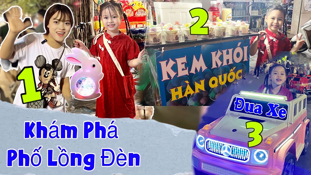 Khám Phá Phố Lồng Đèn Trung Thu | Hằng Nheo Vlog