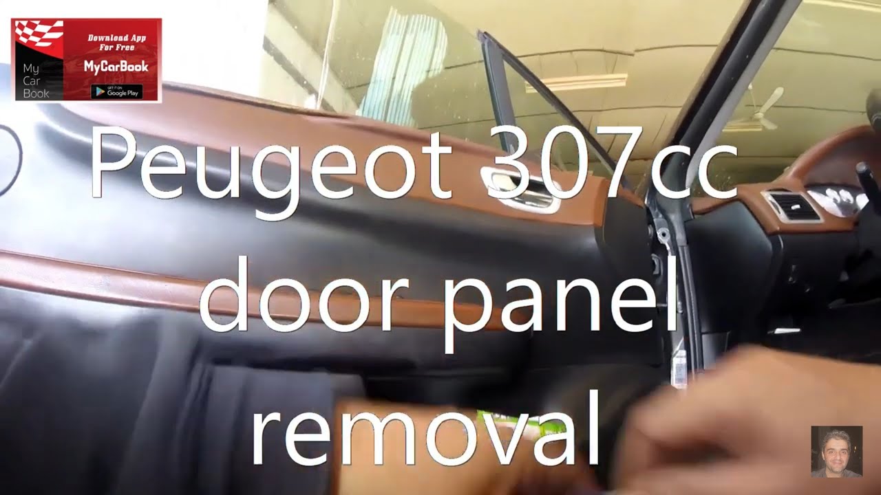 Peugeot 307cc door panel removal