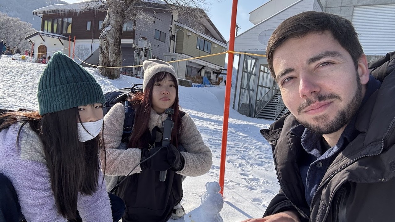 ¡CAOS FAMILIAR en la NIEVE! 🇯🇵 (Nao se enfada)