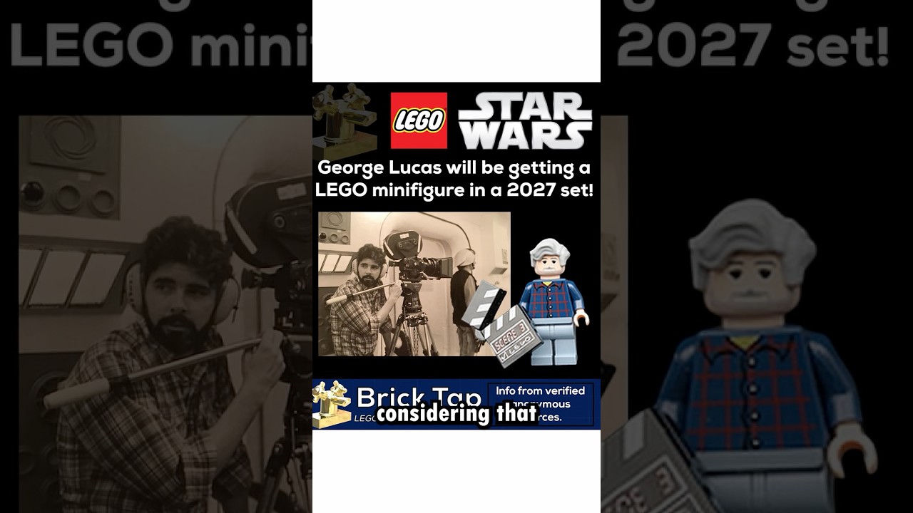 В LEGO Star Wars НАКОНЕЦ-ТО появится Джордж Лукас! #lego #legostarwars
